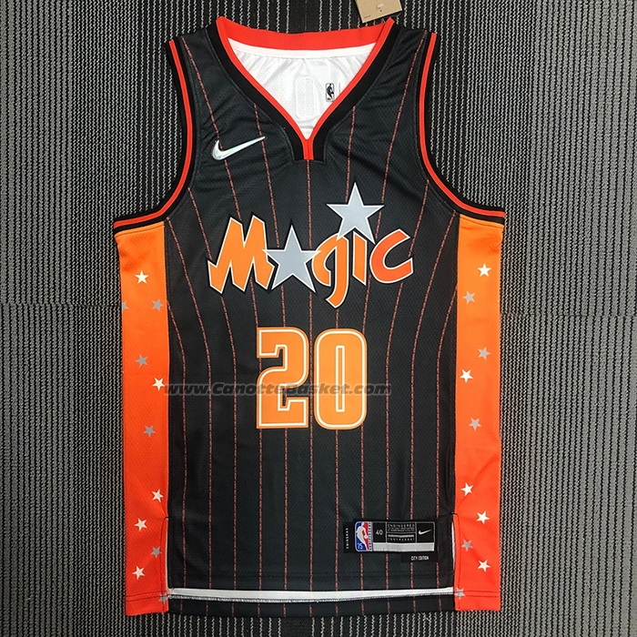 Maglia Orlando Magic Markelle Fultz #20 Citta 2021-22 Marrone